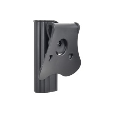 Amomax Gen2 Rigid Hard Shell Holster for Glock 17 - BLACK
