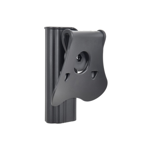 Amomax Gen2 Rigid Hard Shell Holster for Glock 17 - BLACK