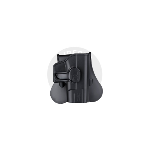 Amomax Right Handed Tactical Holster for Glock 43 (Black)