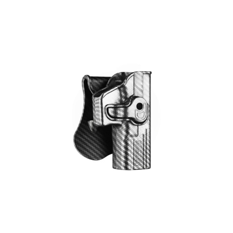 Amomax CZ P10C Right Handed Holster (Carbon Fiber)