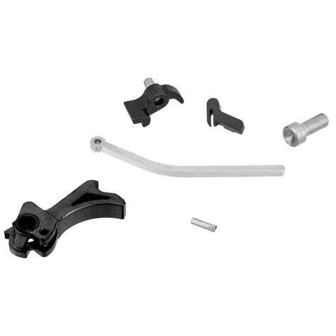 Airsoft Masterpiece CNC Steel Hammer & Sear Set for Hi-Capa [S Style Spur]