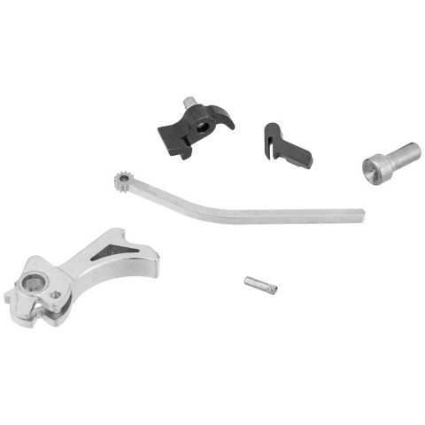 Airsoft Masterpiece CNC Steel Hammer & Sear Set for Hi-Capa [S Style Spur]