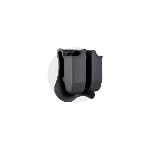 Amomax Double Magazine Pouch for Glock Airsoft Magazines (Black)