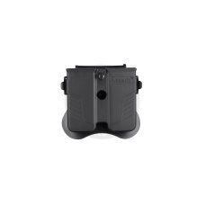 Amomax Universal Double Pistol Mag Pouch (Black)
