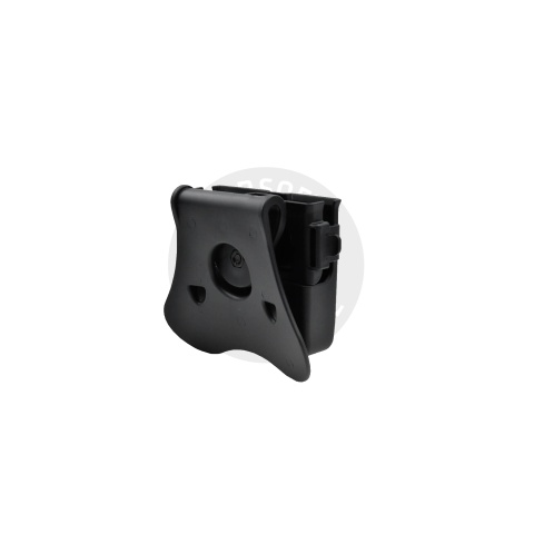 Amomax Universal Double Pistol Mag Pouch (Black)