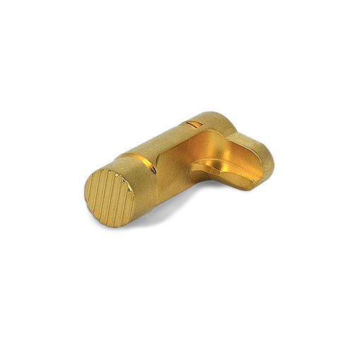 Airsoft Masterpiece 1911 Steel Magazine Release Catch - GOLD