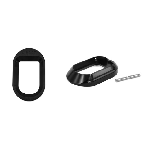 Airsoft Masterpiece Magwell for Hi-Capa Airsoft Pistols [L Style] (BLACK)