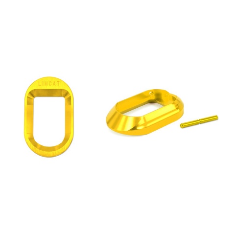 Airsoft Masterpiece Magwell for Hi-Capa Airsoft Pistols [L Style] (GOLD)