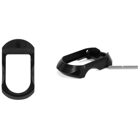 Airsoft Masterpiece Magwell for Hi-Capa Pistols [S Style] - BLACK