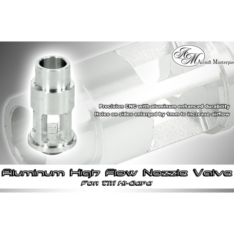 Airsoft Masterpiece Aluminum High-Flow Nozzle Valve