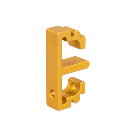 Airsoft Masterpiece Aluminum Puzzle Front Flat Long Trigger (GOLD)