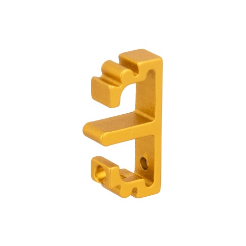 Airsoft Masterpiece Aluminum Puzzle Front Flat Long Trigger (GOLD)