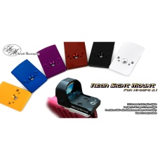 Airsoft Masterpiece 5.1 Hi-Capa Rear Sight Mount - Purple