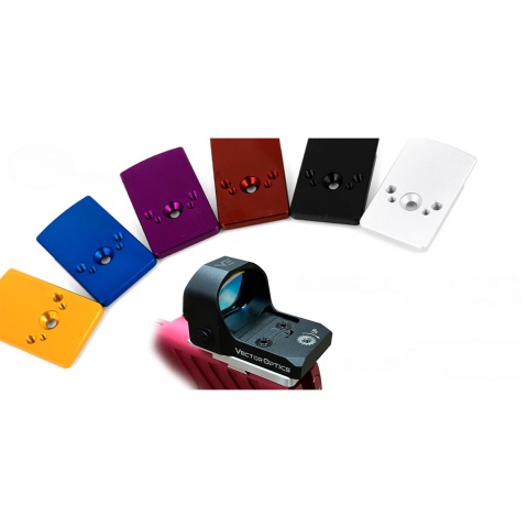 Airsoft Masterpiece 5.1 Hi-Capa Rear Sight Mount - Purple