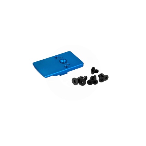 Airsoft Masterpiece 5.1 Hi-Capa Rear Sight Mount - Blue