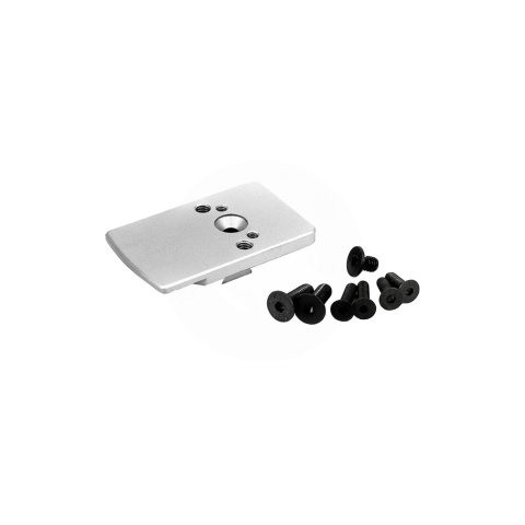 Airsoft Masterpiece 5.1 Hi-Capa Rear Sight Mount - Silver