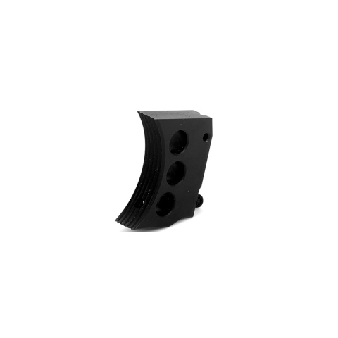 Airsoft Masterpiece Aluminum Trigger Type 4 for Hi-Capa Pistols - BLACK