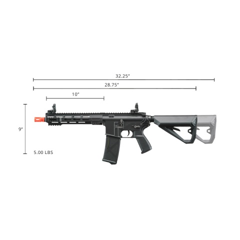 Arcturus LWT MK-1 CQB 10 Inch Sport M4 AEG Rifle (Color: Black)
