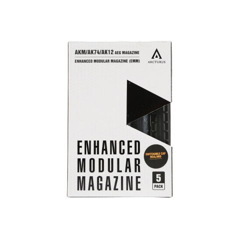 Arcturus AK12 30/135 Round Variable Mid-Cap EMM Magazine (Pack of 5)