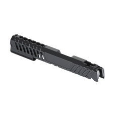 Army Armament Lightweight CNC Aluminum Slide for R605 GBB Airsoft Pistols (Color: Black)