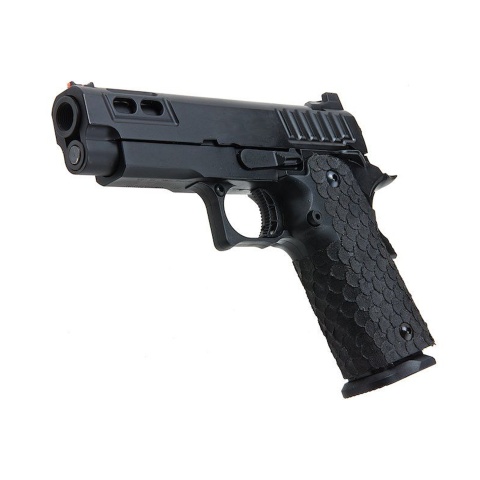 Army Armament R607 Hi-Capa Gas Blowback Airsoft Pistol (Color: Black)
