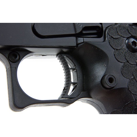 Army Armament R607 Hi-Capa Gas Blowback Airsoft Pistol (Color: Black)