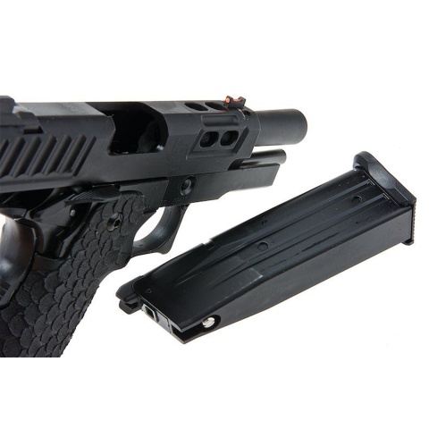 Army Armament R607 Hi-Capa Gas Blowback Airsoft Pistol (Color: Black)