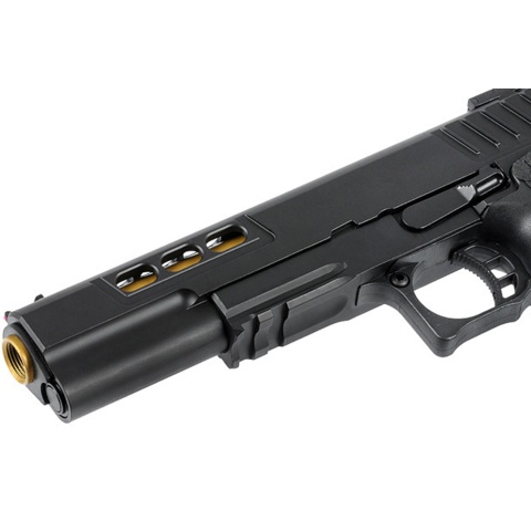 Army Armament R608 Hi-Capa Gas Blowback Airsoft Pistol (Color: Black)