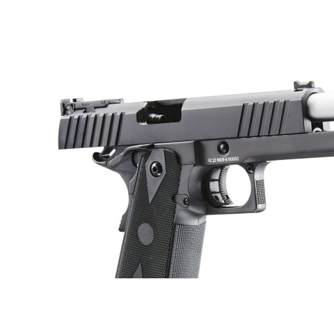 Army Armament R609 Hi-Capa Gas Blowback Airsoft Pistol (Color: Black)