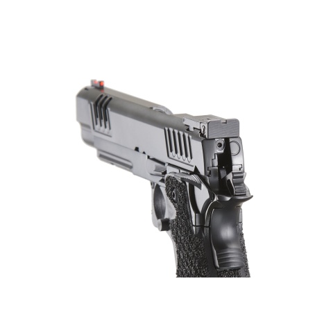 Army Armament R611 XL Hi-Capa 5.1 Gas Blowback Airsoft Pistol (Color: Black)