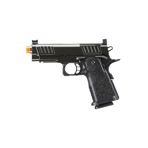 Army Armament R612M C2 Hi-Capa 4.3 Gas Blowback Airsoft Pistol w/ Red Dot Mount (Color: Black)