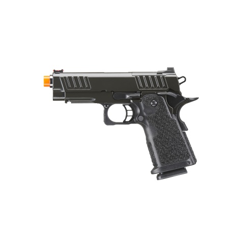 Army Armament R612 C2 Hi-Capa 4.3 Gas Blowback Airsoft Pistol (Color: Black)