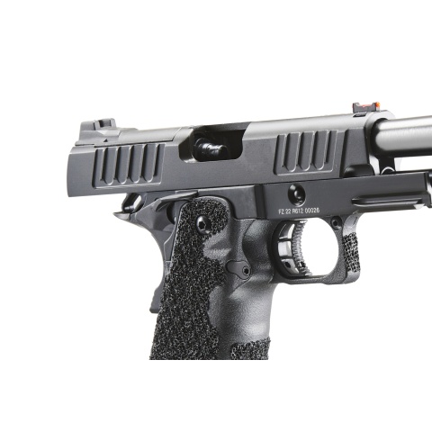 Army Armament R612 C2 Hi-Capa 4.3 Gas Blowback Airsoft Pistol (Color: Black)