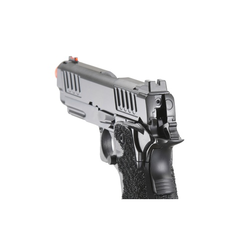 Army Armament R612 C2 Hi-Capa 4.3 Gas Blowback Airsoft Pistol (Color: Black)