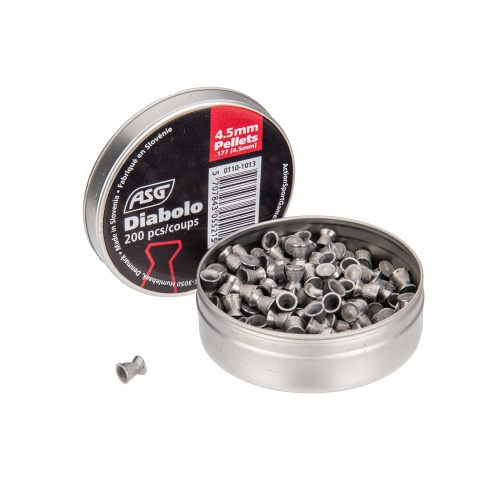 ASG 200 Round Airgun Pellet Diabolo 4.5 / .177 Cal