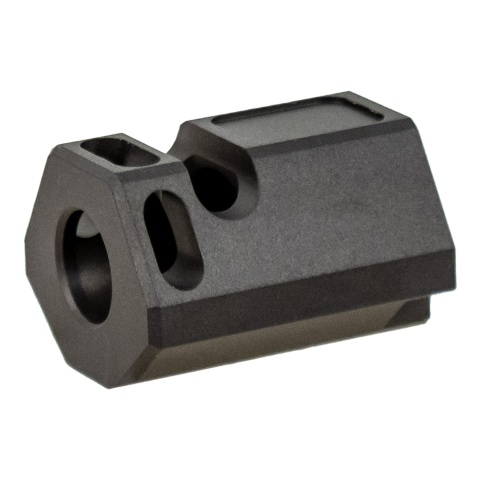ASG CNC Aluminum Compensator for P-09 OR (Color: Black)