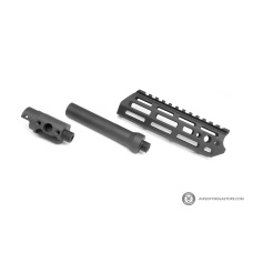 Action Army AAP-01 M-LOK SMG Handguard Kit (Color: Black)