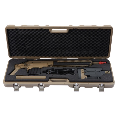 ASG APO Ashbury ASW338LM Spring Bolt Action Sniper Airsoft Rifle (Tan)