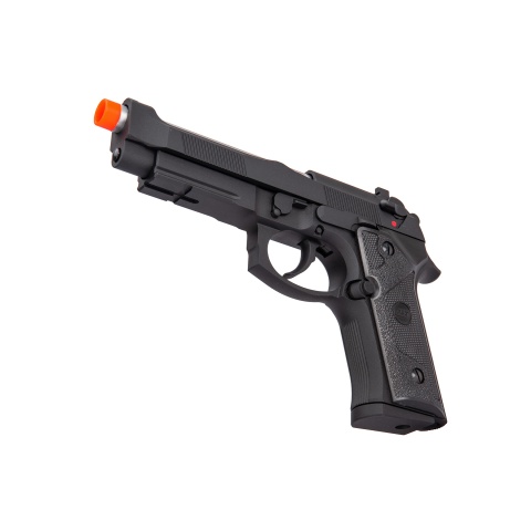ASG M9A1 Heavyweight Airsoft Gas Blowback Pistol (Black w/ Silver Barrel)