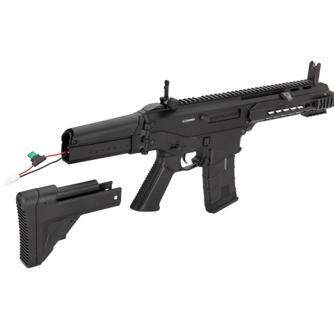 ICS CXP-APE Keymod ACR Style Metal Carbine Electric Blowback AEG Airsoft Rifle (Black)