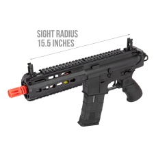 ICS CXP-15 Keymod Sportline AEG Airsoft Rifle (Black)
