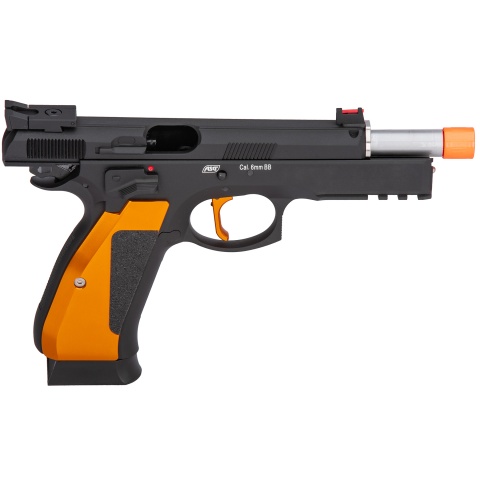 ASG CZ SP-01 Shadow ACCU CO2 GBB Pistol (Black / Orange)