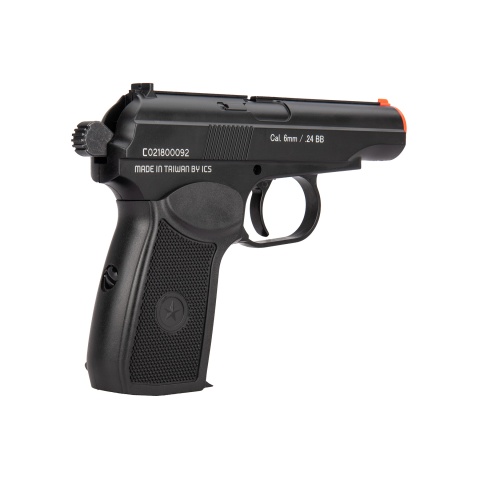 ICS BLE PM2 Makarov Airsoft Pistol w/ Suppressor (Black)