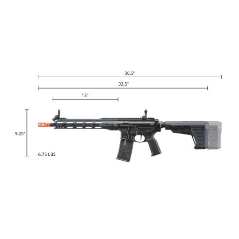 ICS CXP-MARS II Carbine Airsoft AEG Rifle (Color: Black)