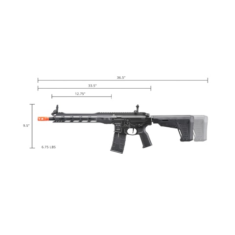 ICS CXP-MARS II Carbine SSS Airsoft AEG Rifle w/ M-LOK Handguard (Color: Black)