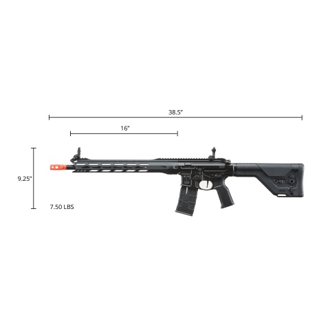 ICS CXP-MARS II Full Metal DMR Airsoft AEG Rifle (Color: Black)