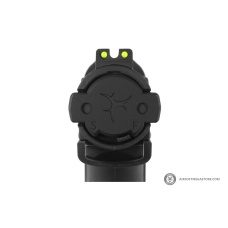 Action Army AAP-01C Green Gas Blowback Airsoft Pistol (Color: Black)