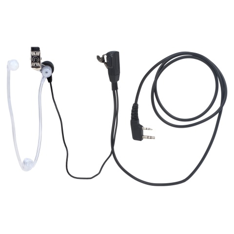 BaoFeng Surveillance Earpiece and Microphone Kit (Color: Black)