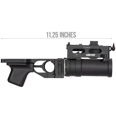 Double Bell GP-25 Style AK Series Airsoft Grenade Launcher (Color: Black)