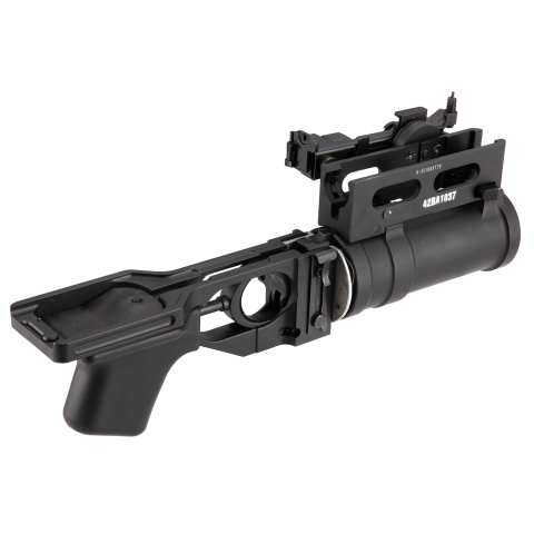 Double Bell GP-25 Style AK Series Airsoft Grenade Launcher (Color: Black)